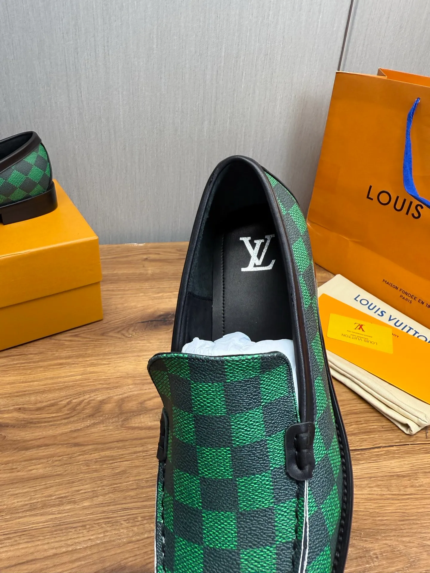 Factory 660💰 LV. Men's business casual leather shoes, all made of imported original brand leather, just to create a more comfortable wearing experience, original non-slip and wear-resistant outsole ✔️16-45 (38.45 non-returnable)